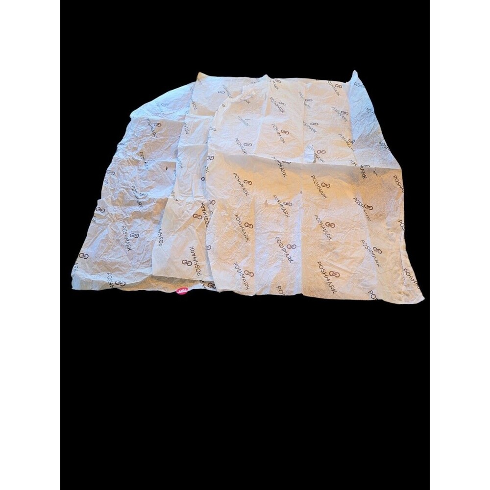 Poshmark logo tissue 3 count logo paper wrap ship sell supplies office branded